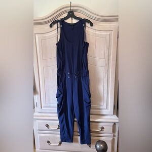 BCBG Silk Jumpsuit XXS
